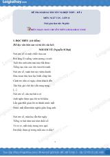 Đề tham khảo thi Văn THPT (Đề số 2) - có lời giải chi tiết